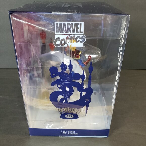 New Beast Kingdom Captain Marvel Action Figure D-stage Diorama Collectible Toy - Picture 4 of 7